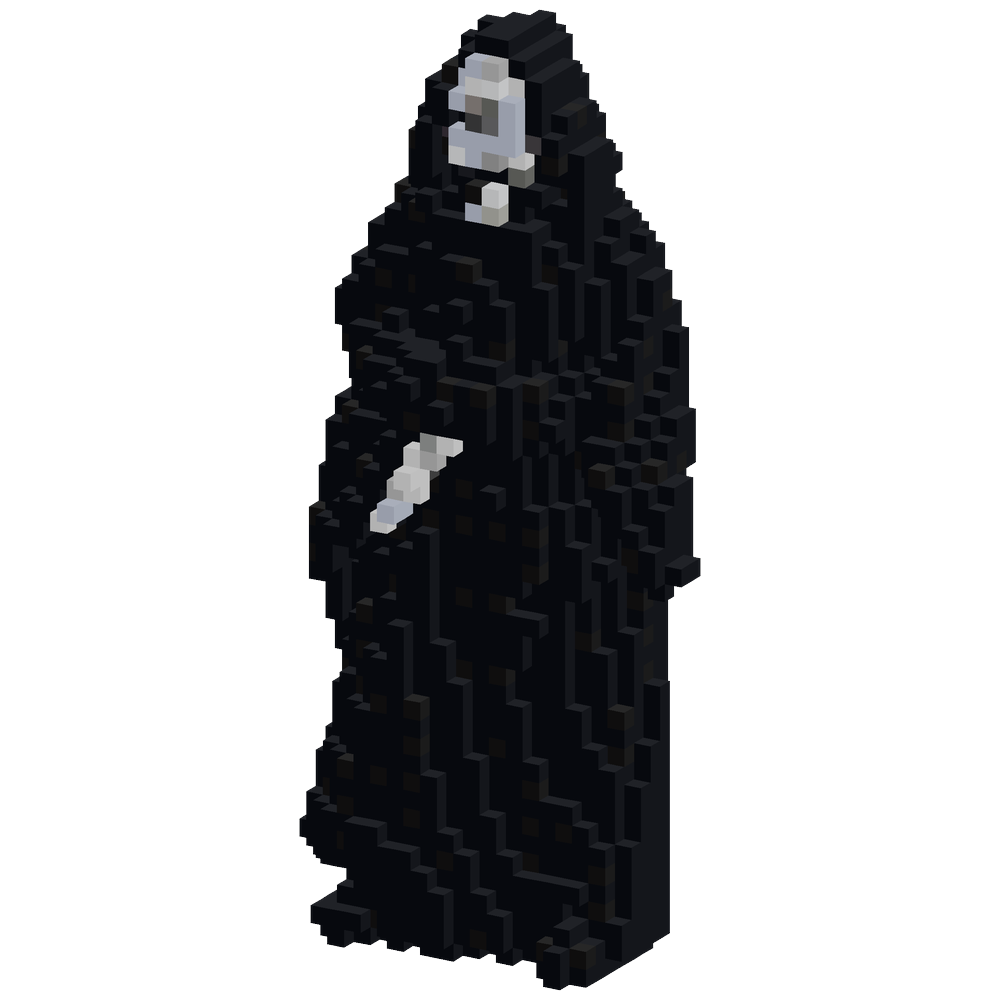 ghost face | Minecraft Build - BlockGPT
