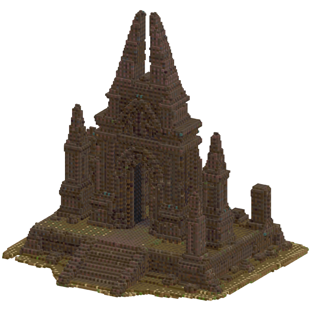 Sith Research Temple Ruins | Minecraft Build - BlockGPT