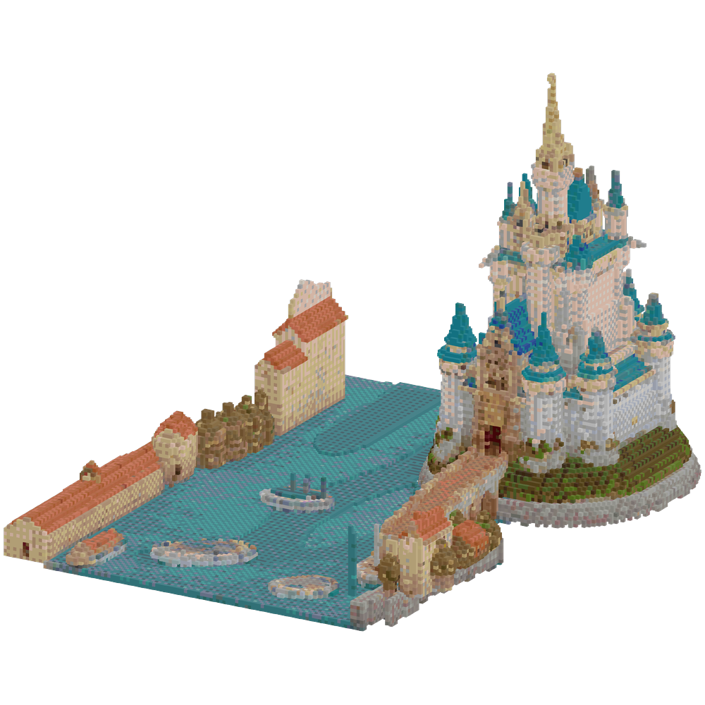 I am looking to create a castle alo... | Minecraft Build - BlockGPT