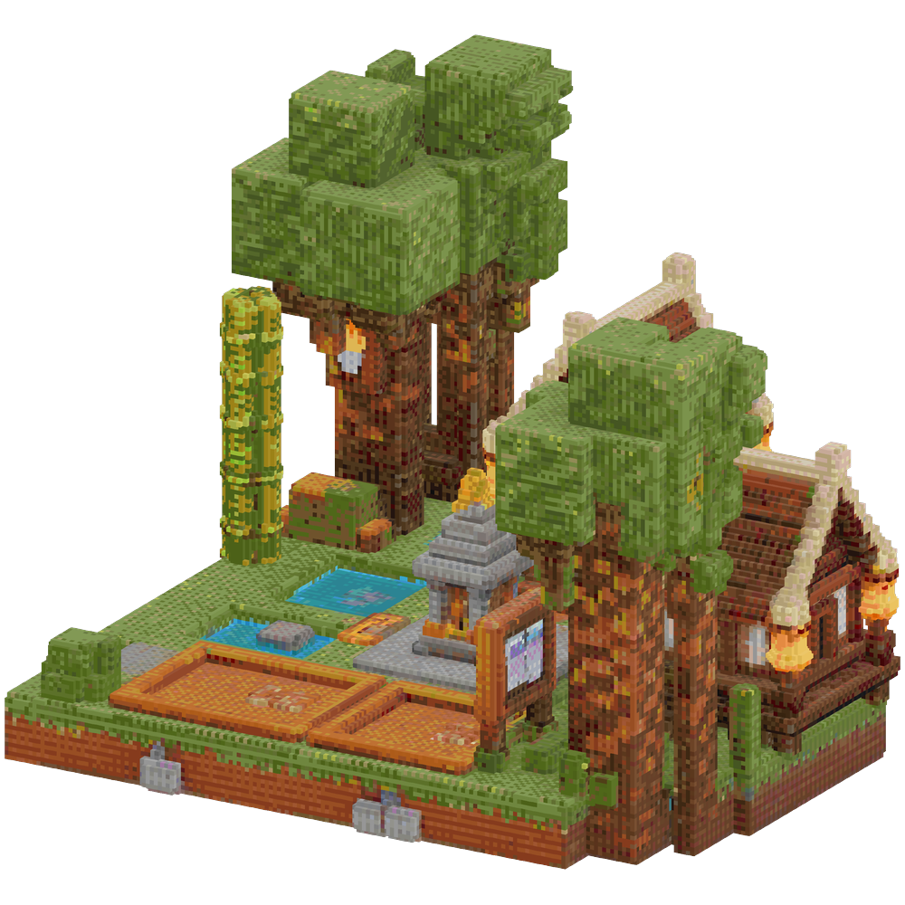 Create a Minecraft spawn build for ... | Minecraft Build - BlockGPT