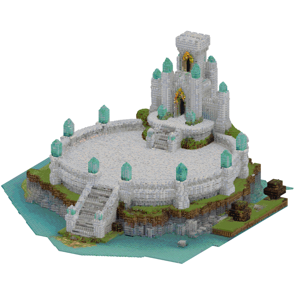 Create a massive Minecraft elven ca... | Minecraft Build - BlockGPT