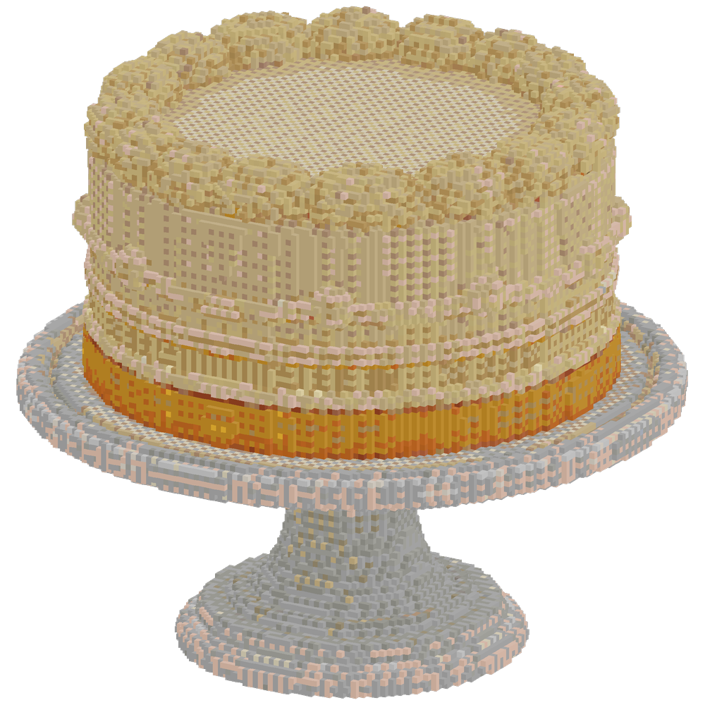 Cake | Minecraft Build - BlockGPT