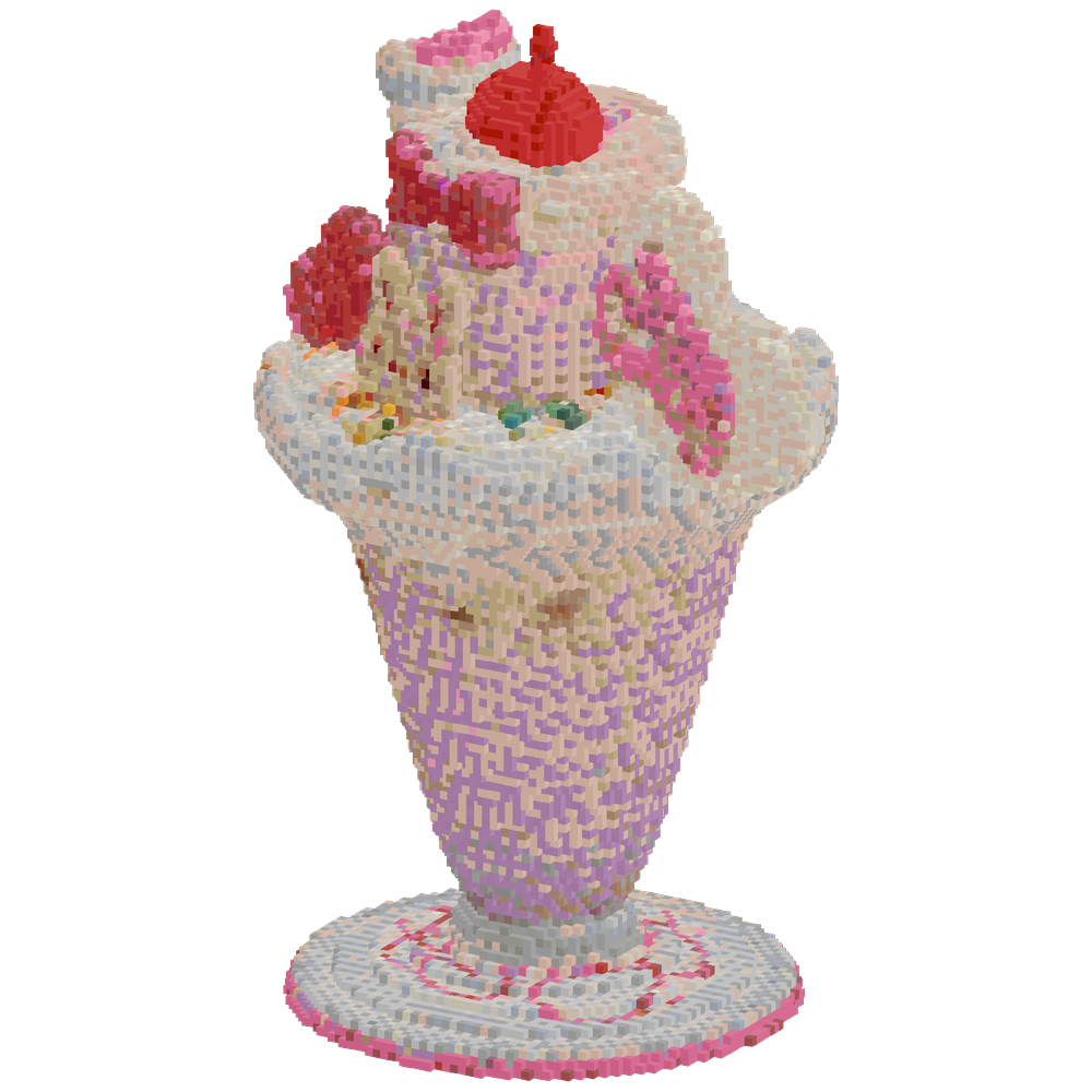 cute sundae | Minecraft Build - BlockGPT