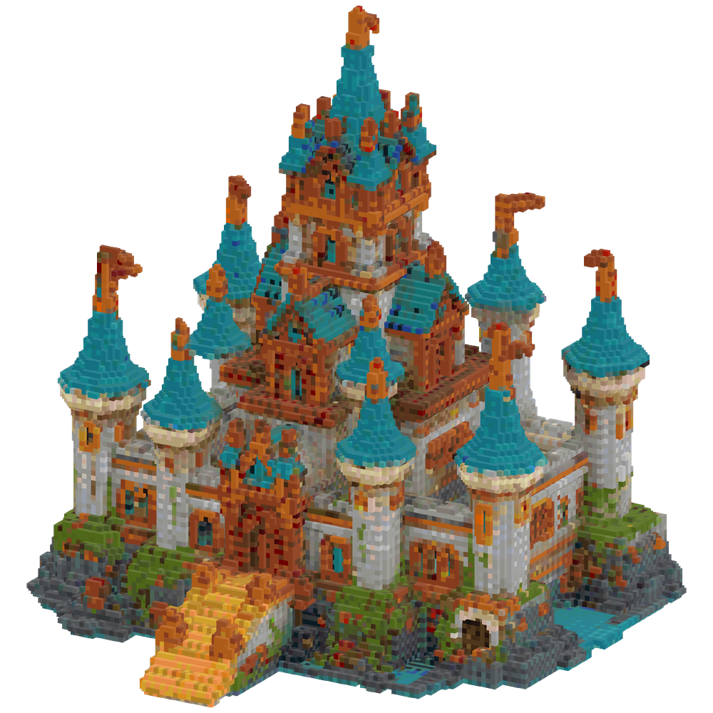A massive, breathtakingly beautiful... | Minecraft Build - BlockGPT