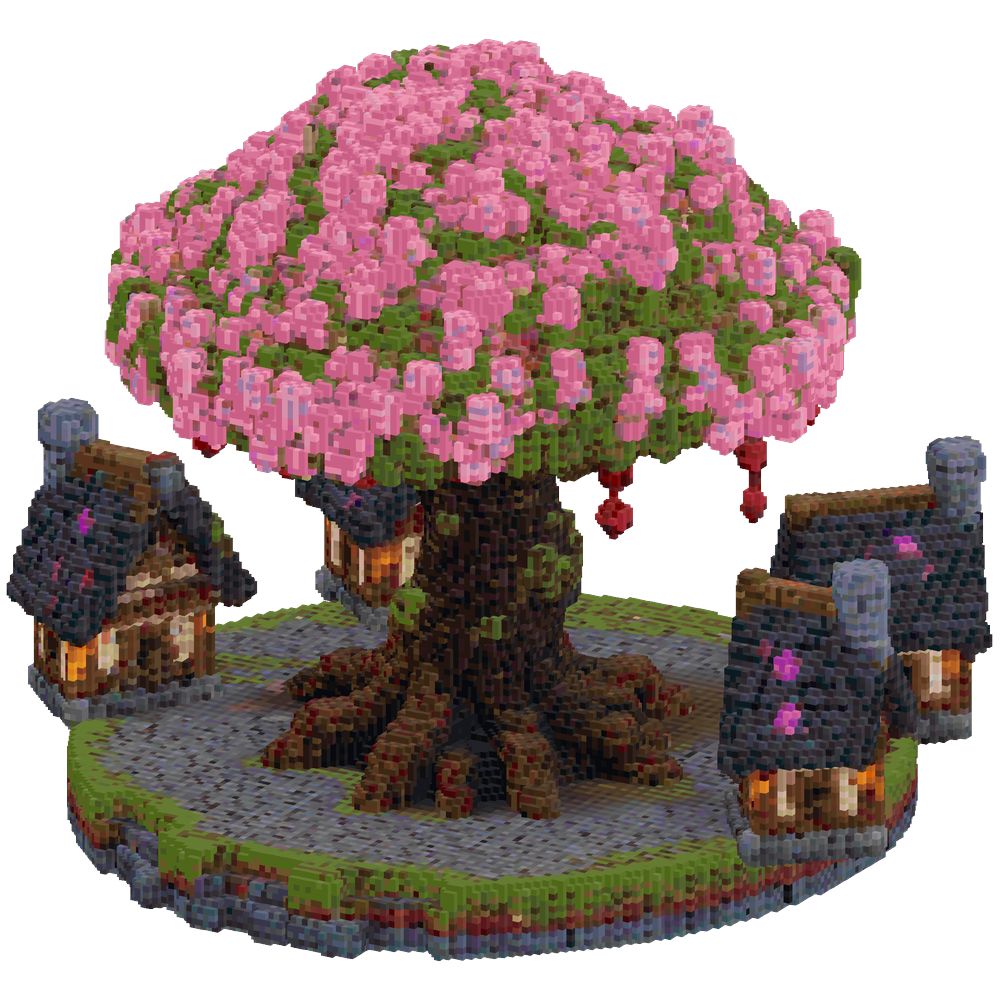 Theme: Cozy Fantasy Medieval Spawn ... | Minecraft Build - BlockGPT