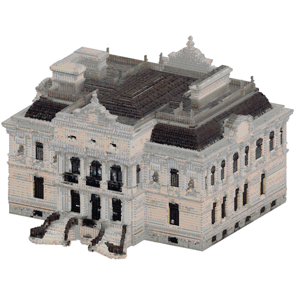 A classical mansion | Minecraft Build - BlockGPT
