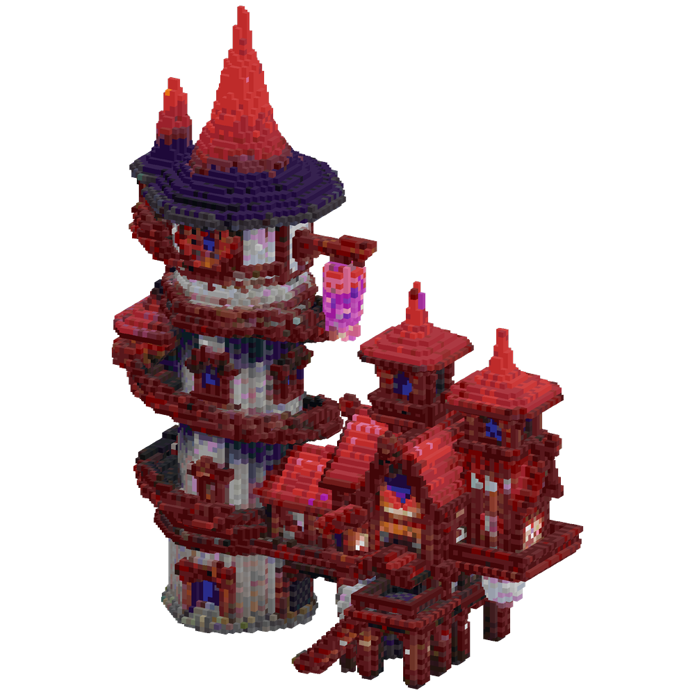 A fantasy tree village with bridges... | Minecraft Build - BlockGPT