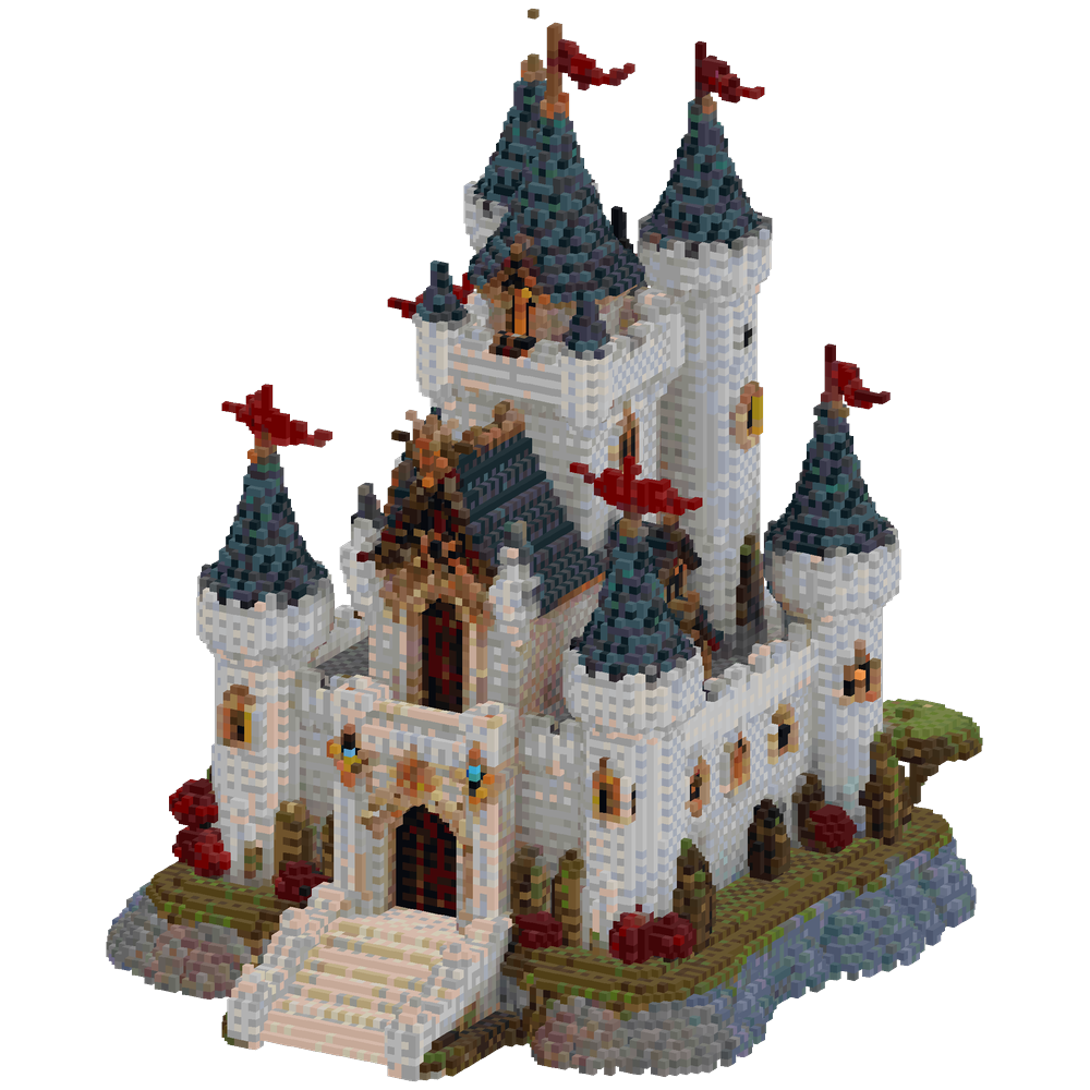 build a cozy Velaris style castle f... | Minecraft Build - BlockGPT