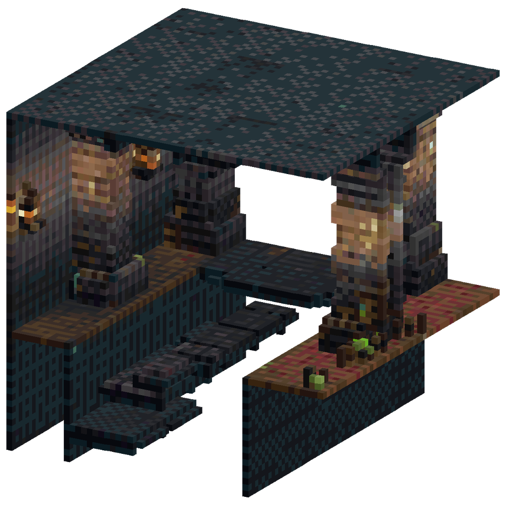 A large underground environment in ... | Minecraft Build - BlockGPT
