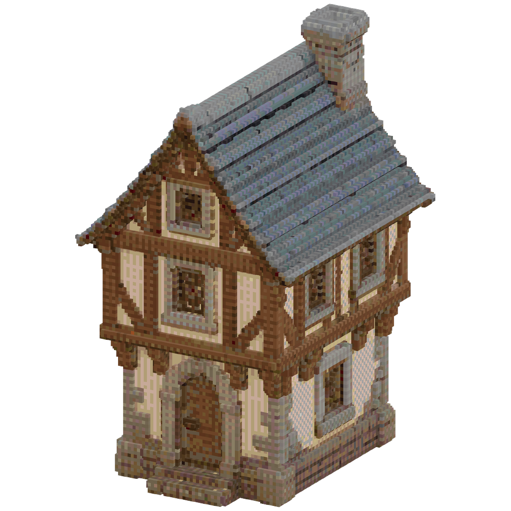 medieval house | Minecraft Build - BlockGPT
