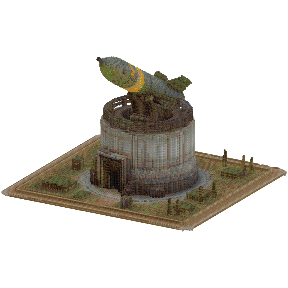 Goal: Build a medium sized, highly ... | Minecraft Build - BlockGPT