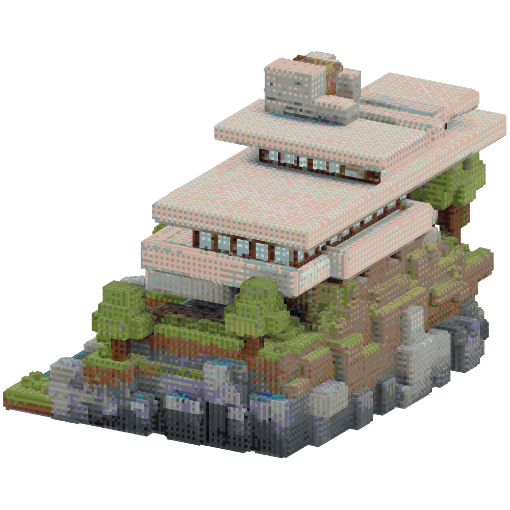 Create a highly detailed Minecraft-... | Minecraft Build - BlockGPT