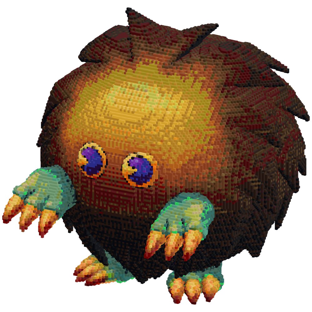 3d Kuriboh statue | Minecraft Build - BlockGPT
