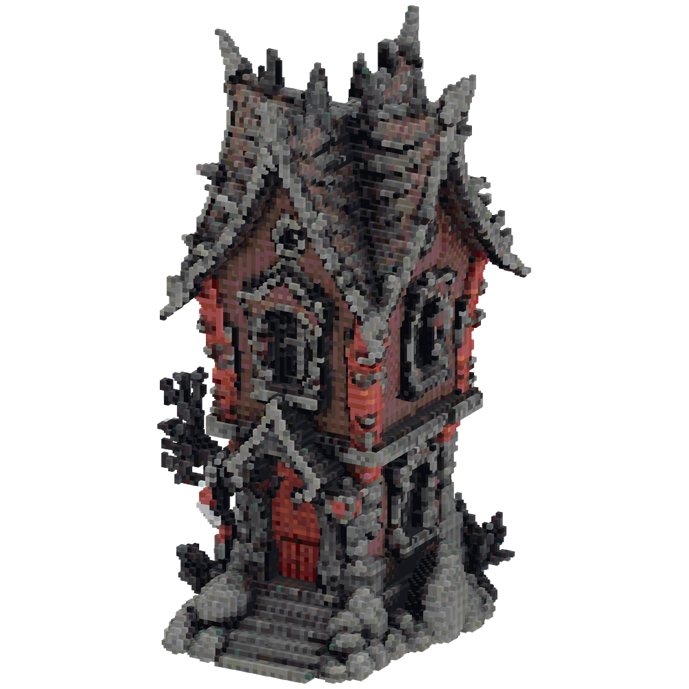 devil house | Minecraft Build - BlockGPT