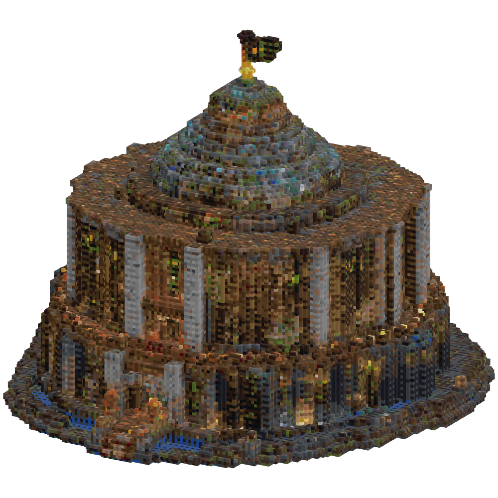 Create a medium-sized Minecraft sol... | Minecraft Build - BlockGPT