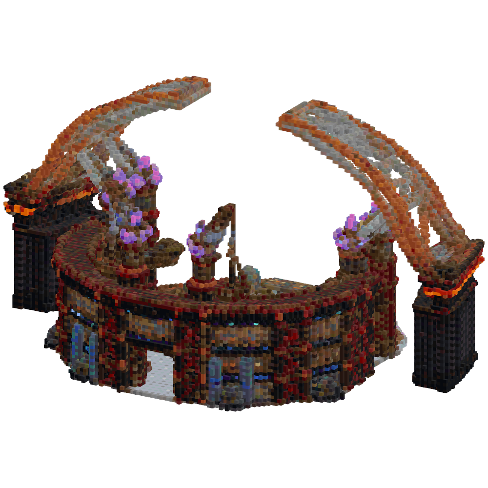 A hyper-detailed Minecraft external... | Minecraft Build - BlockGPT