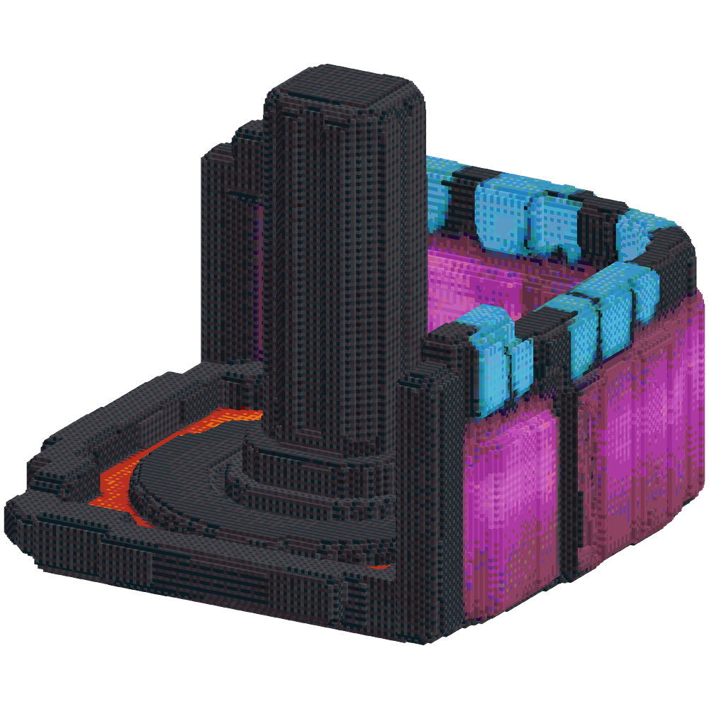 this is the inside of a A broad, sq... | Minecraft Build - BlockGPT