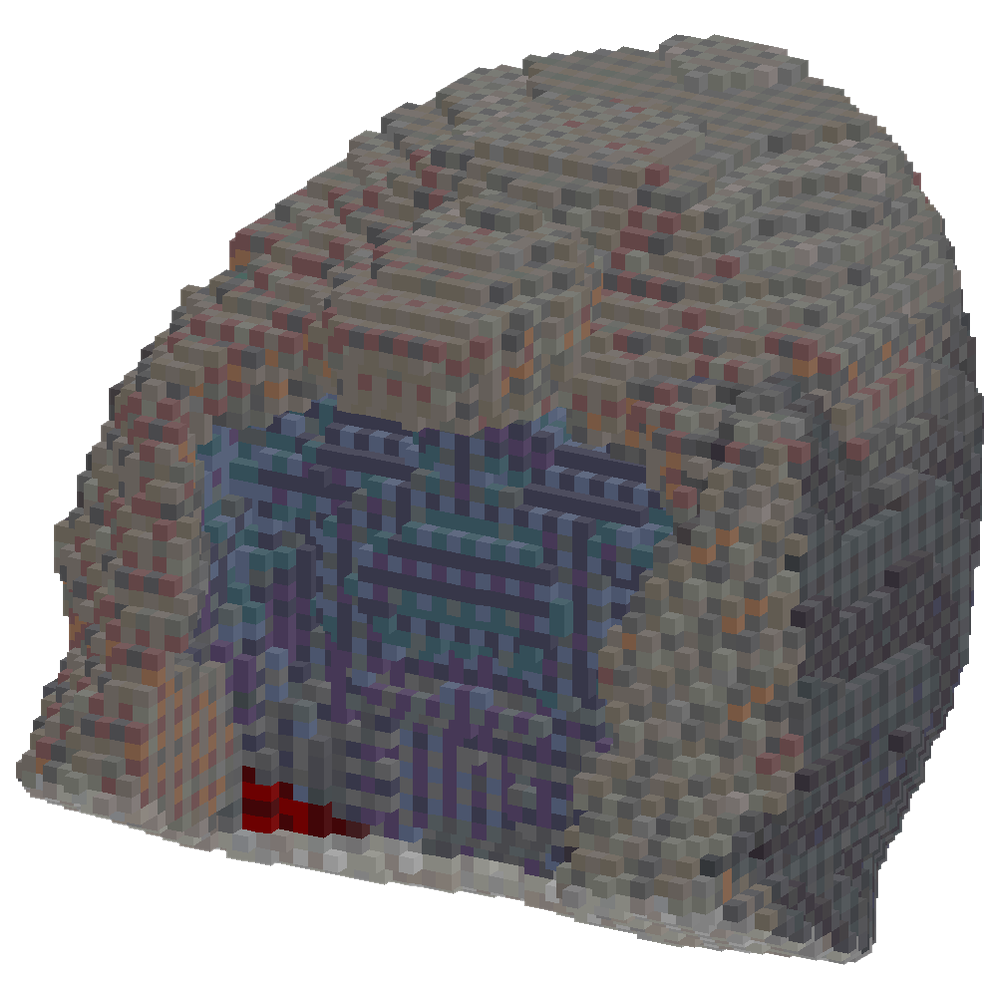 hueycoatl body survival friendly bl... | Minecraft Build - BlockGPT