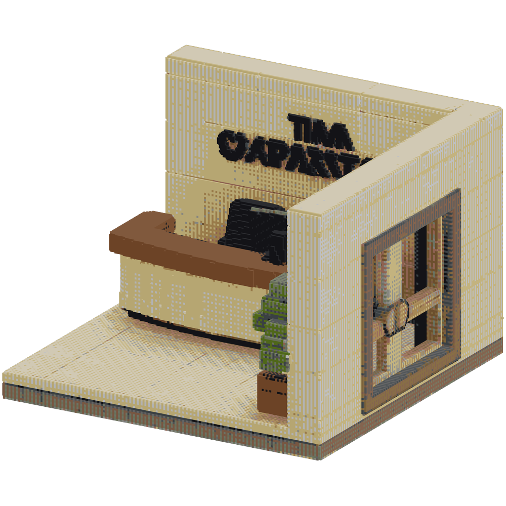 lobby tma espartano 100X100 usando ... | Minecraft Build - BlockGPT