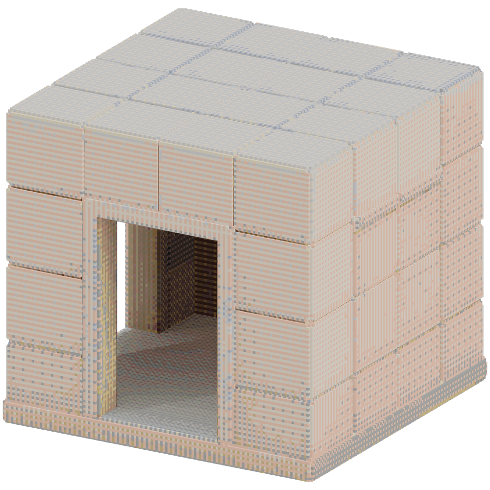 Create a structure with these exact... | Minecraft Build - BlockGPT