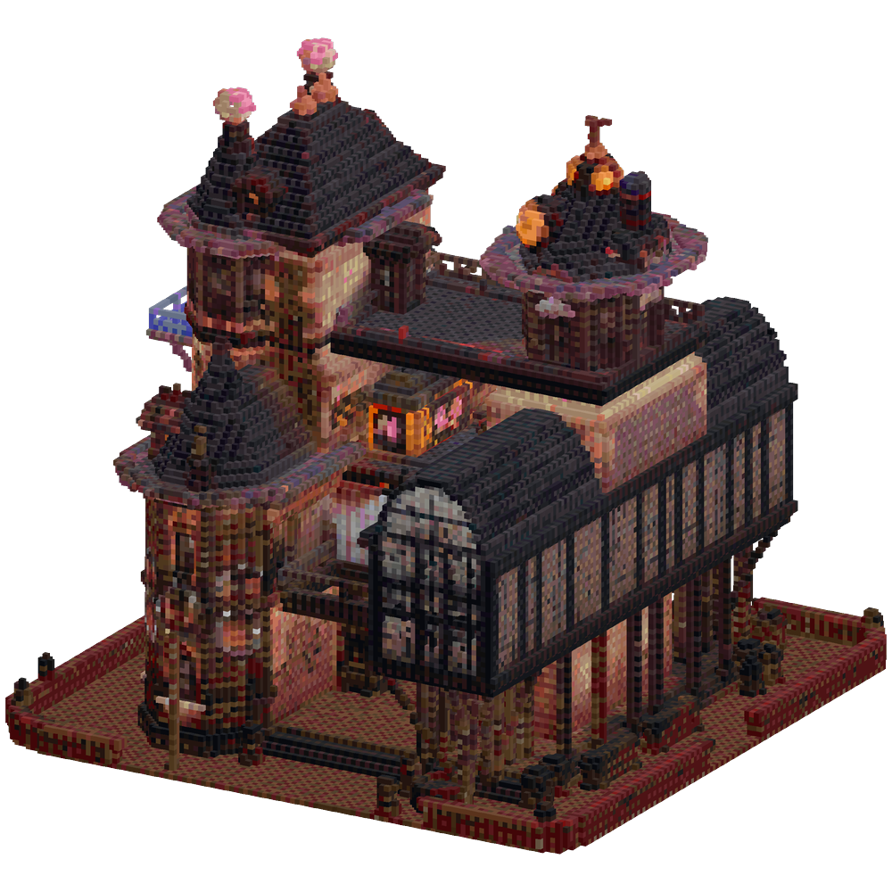 steampunk library | Minecraft Build - BlockGPT