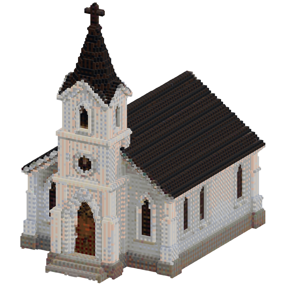 end style church base | Minecraft Build - BlockGPT