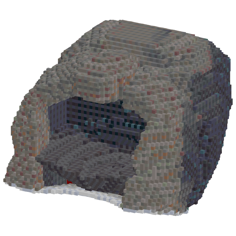 hueycoatl body survival friendly bl... | Minecraft Build - BlockGPT