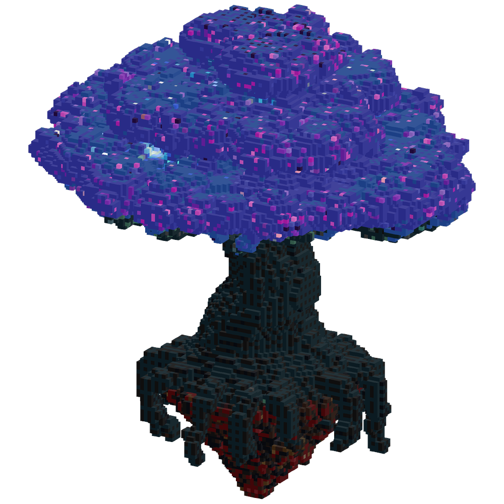 Build a colossal Yggdrasil-inspired... | Minecraft Build - BlockGPT