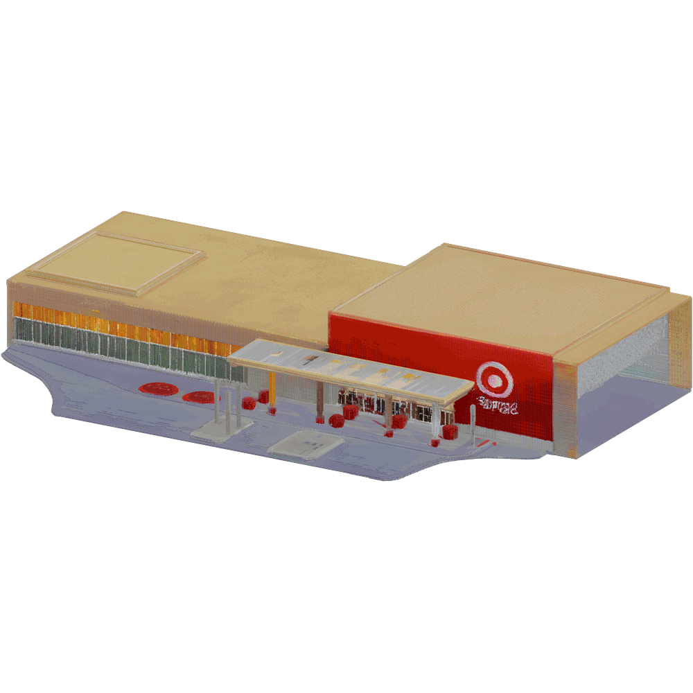 Build a Target store and parking lo... | Minecraft Build - BlockGPT