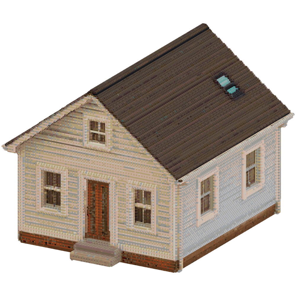 A simple suburban house | Minecraft Build - BlockGPT