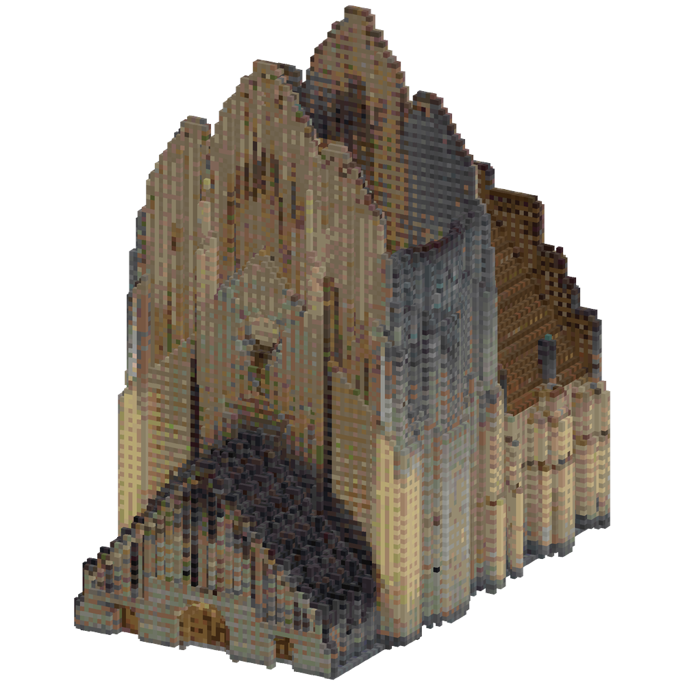 i want the building | Minecraft Build - BlockGPT