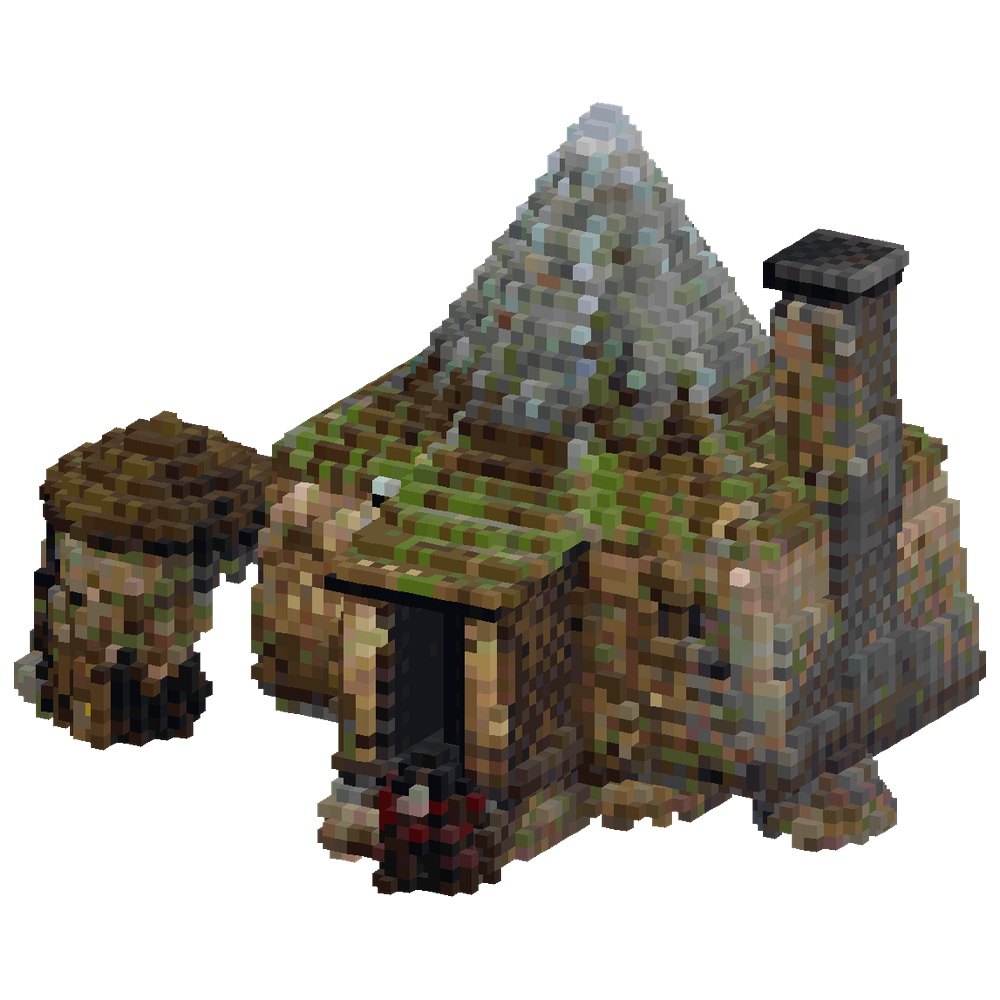 do something, but if it was with th... | Minecraft Build - BlockGPT