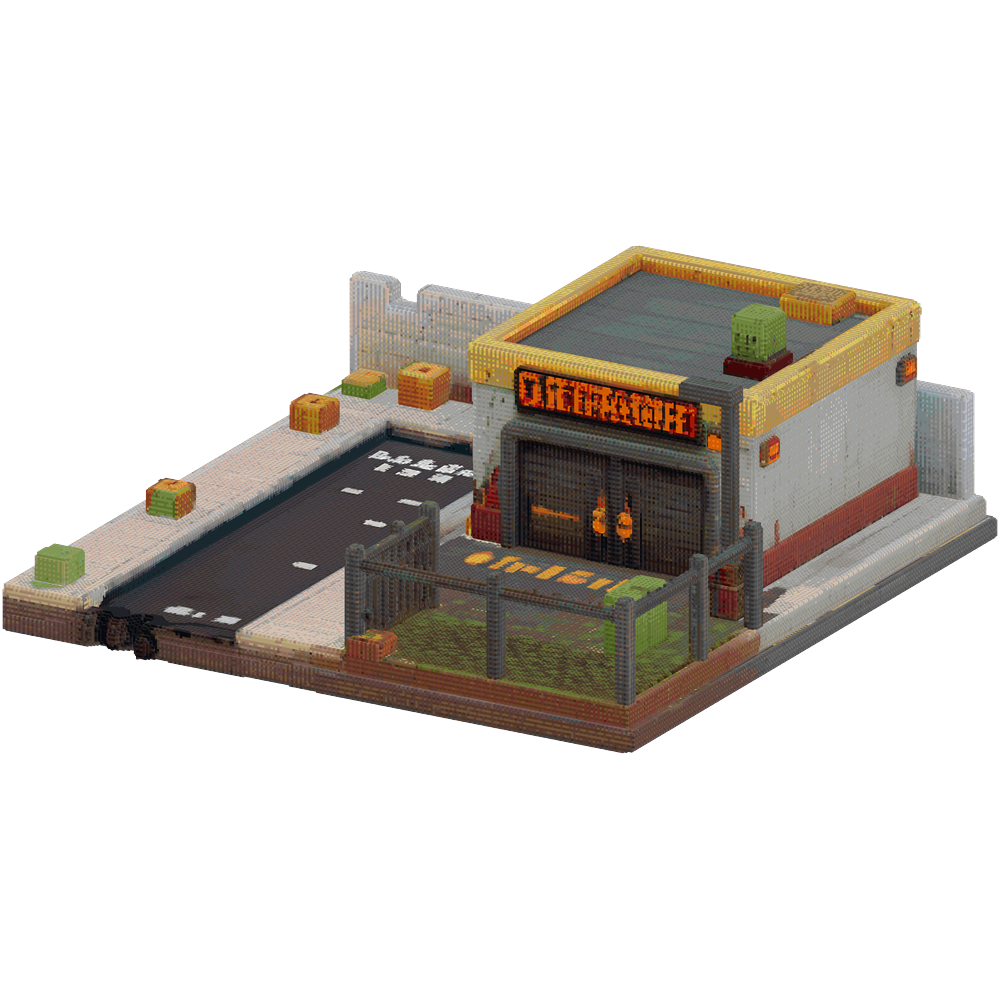 Build ORIGINAL zombies bus-depot sp... | Minecraft Build - BlockGPT