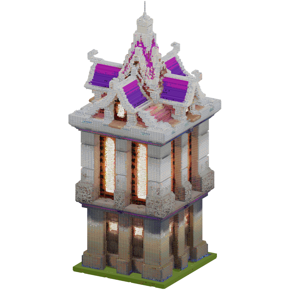 please use the design in this pictu... | Minecraft Build - BlockGPT