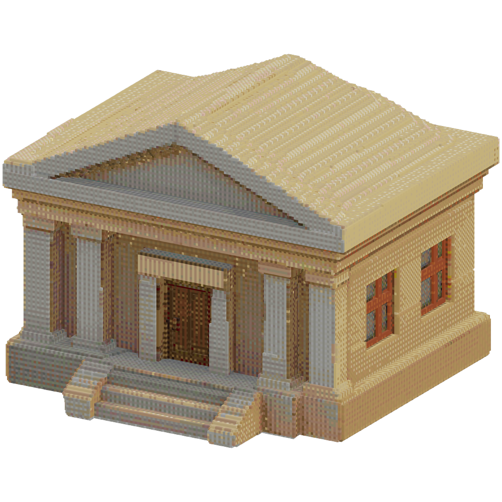 Government Building Output Minecraf... | Minecraft Build - BlockGPT