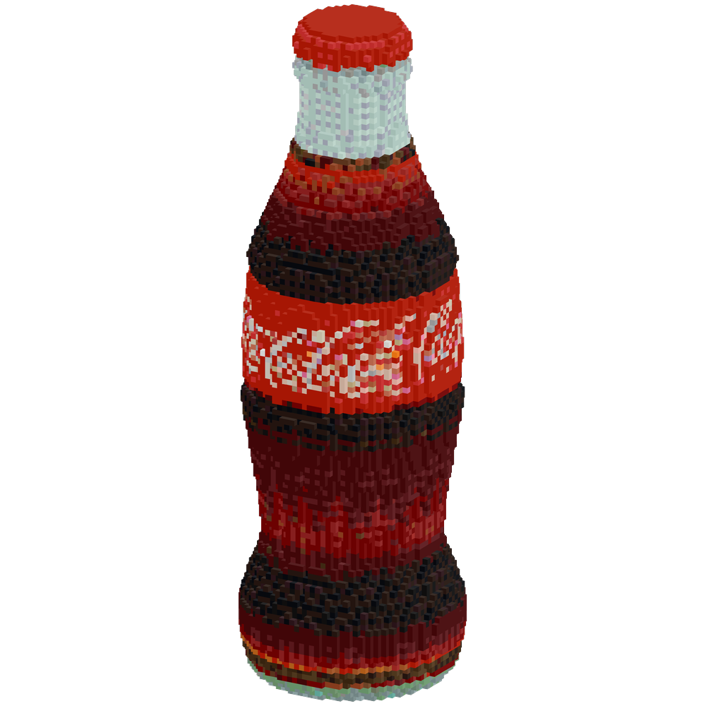 cocacola glass bottle | Minecraft Build - BlockGPT