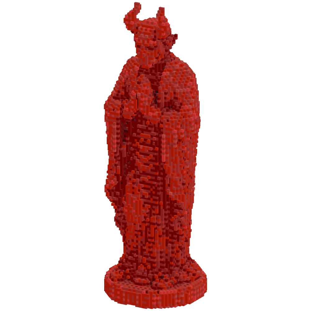 devil statue | Minecraft Build - BlockGPT