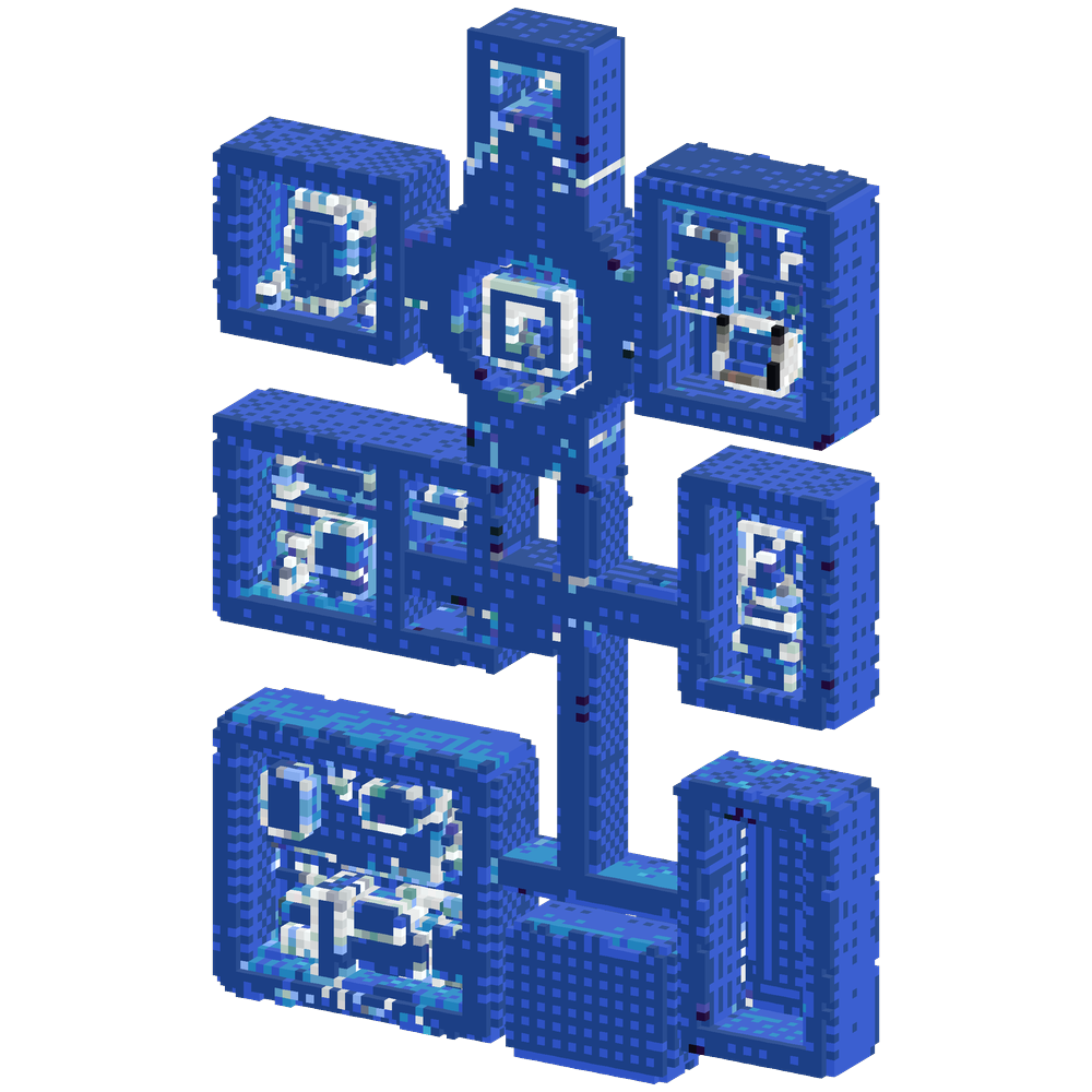 Make a outline for this minecraft b... | Minecraft Build - BlockGPT