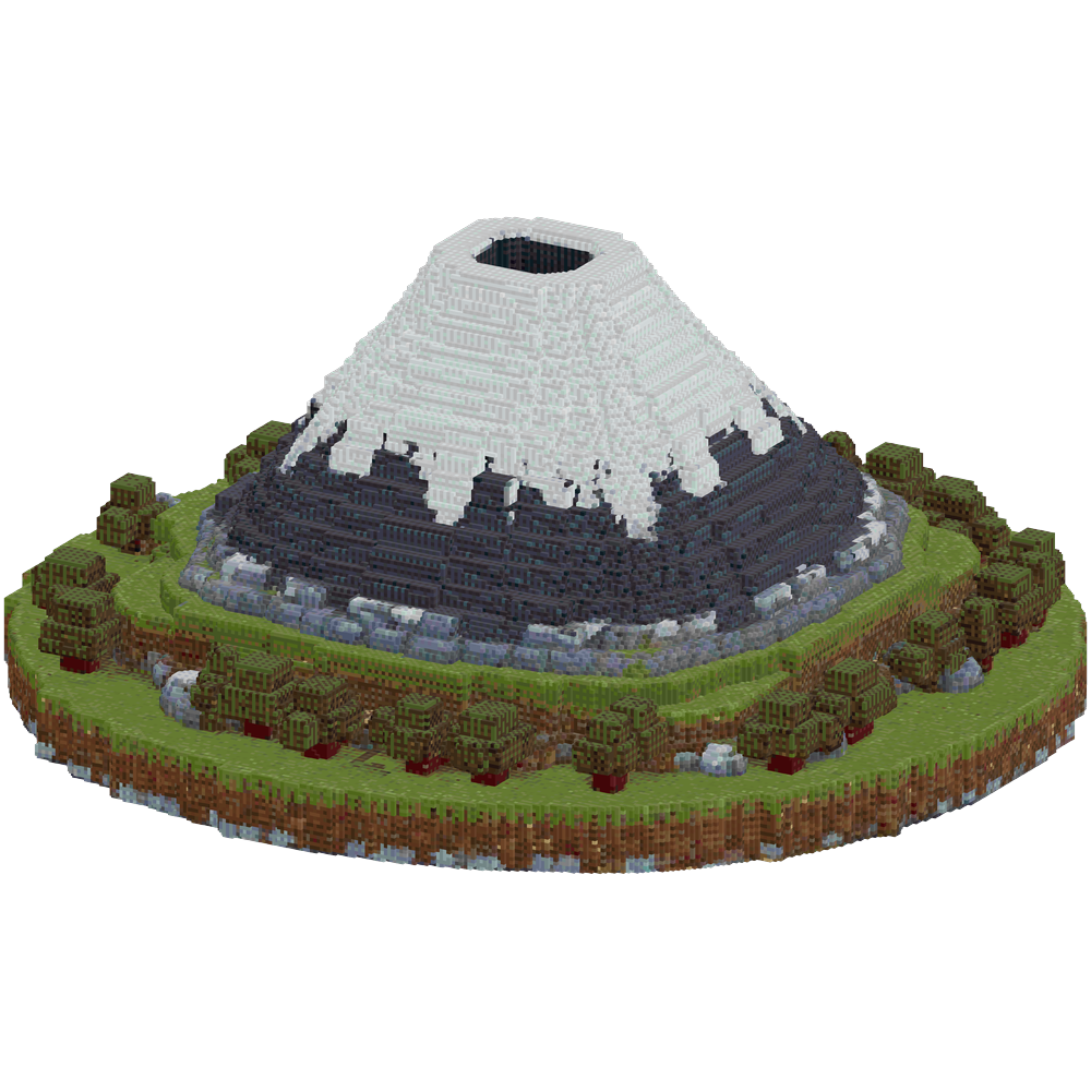 Create a large-scale Minecraft terr... | Minecraft Build - BlockGPT