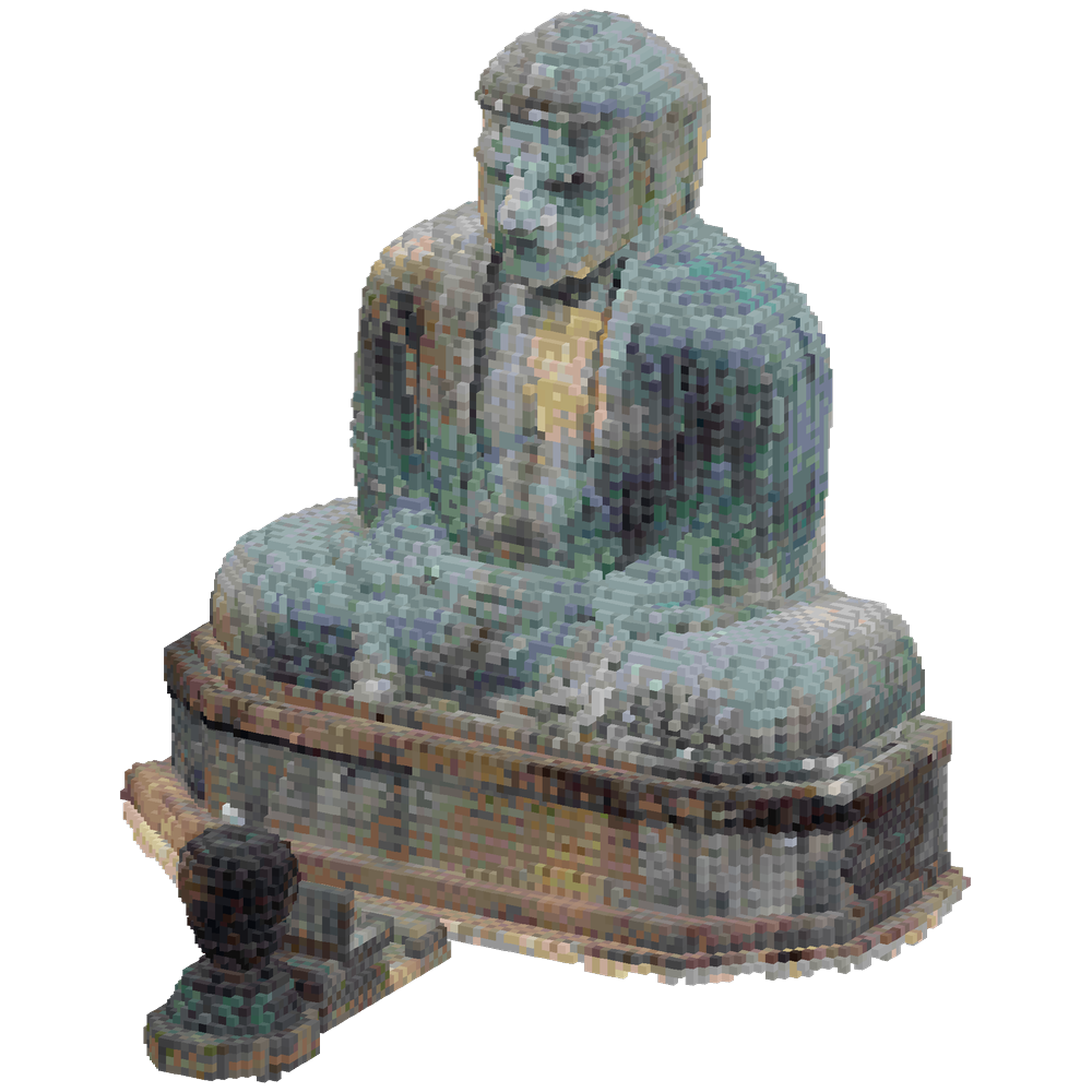 japanese buddha statue | Minecraft Build - BlockGPT