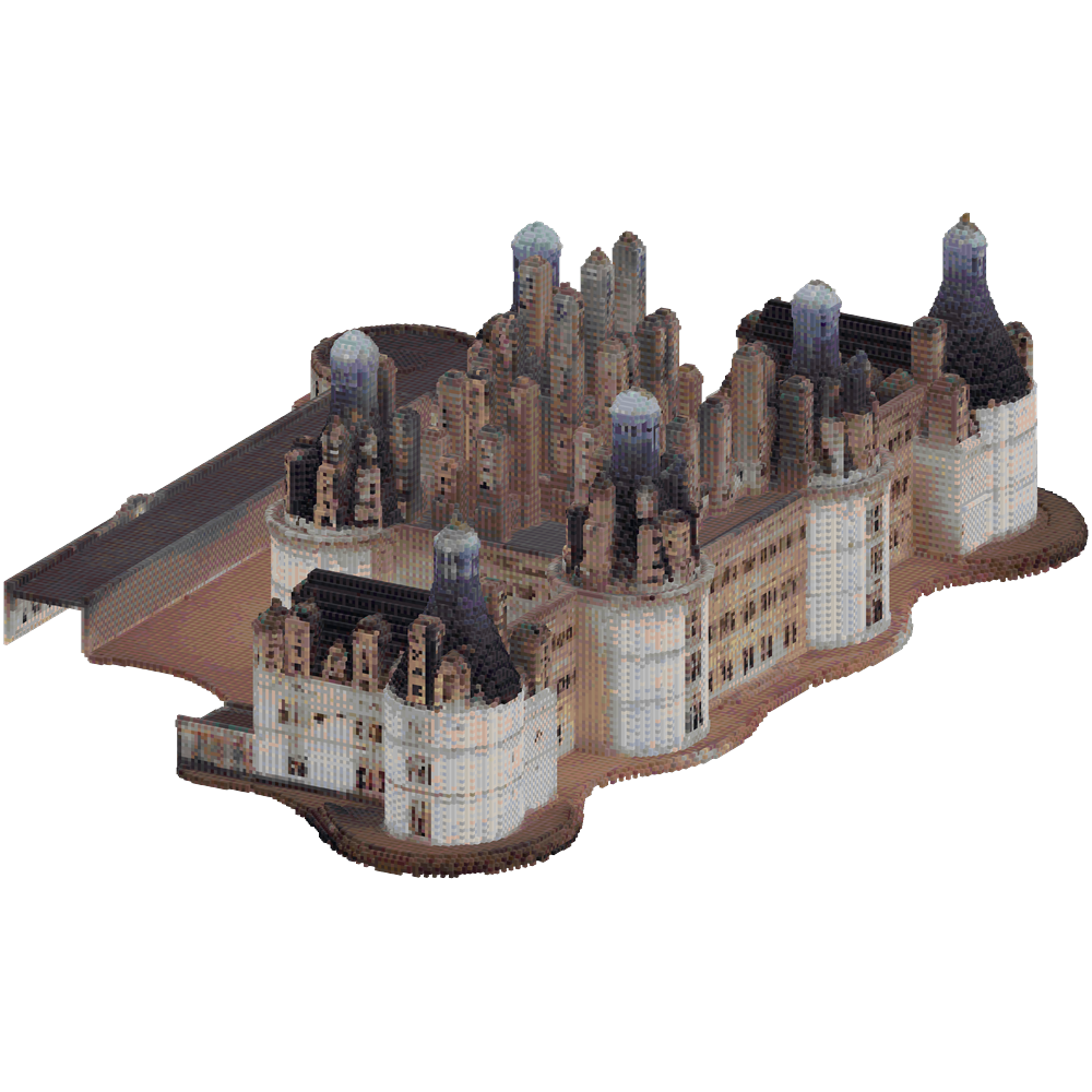 Goal: Build a large, highly detaile... | Minecraft Build - BlockGPT