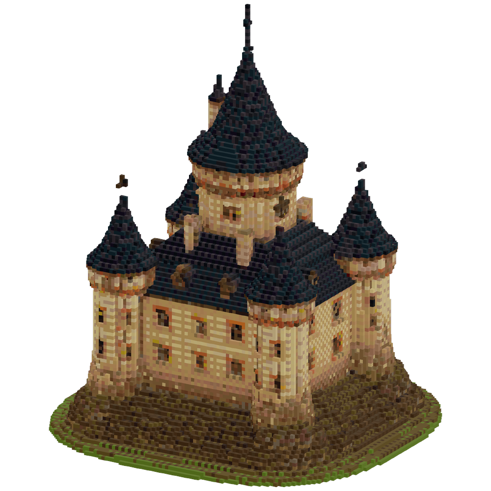 build a stary jičin castle in novy ... | Minecraft Build - BlockGPT