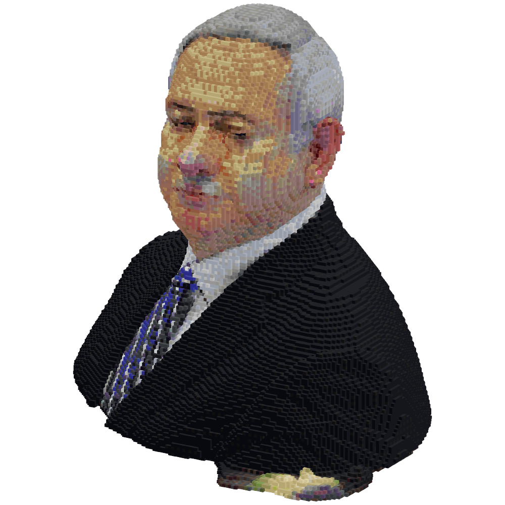 Statue of Bibi Netanyahu | Minecraft Build - BlockGPT