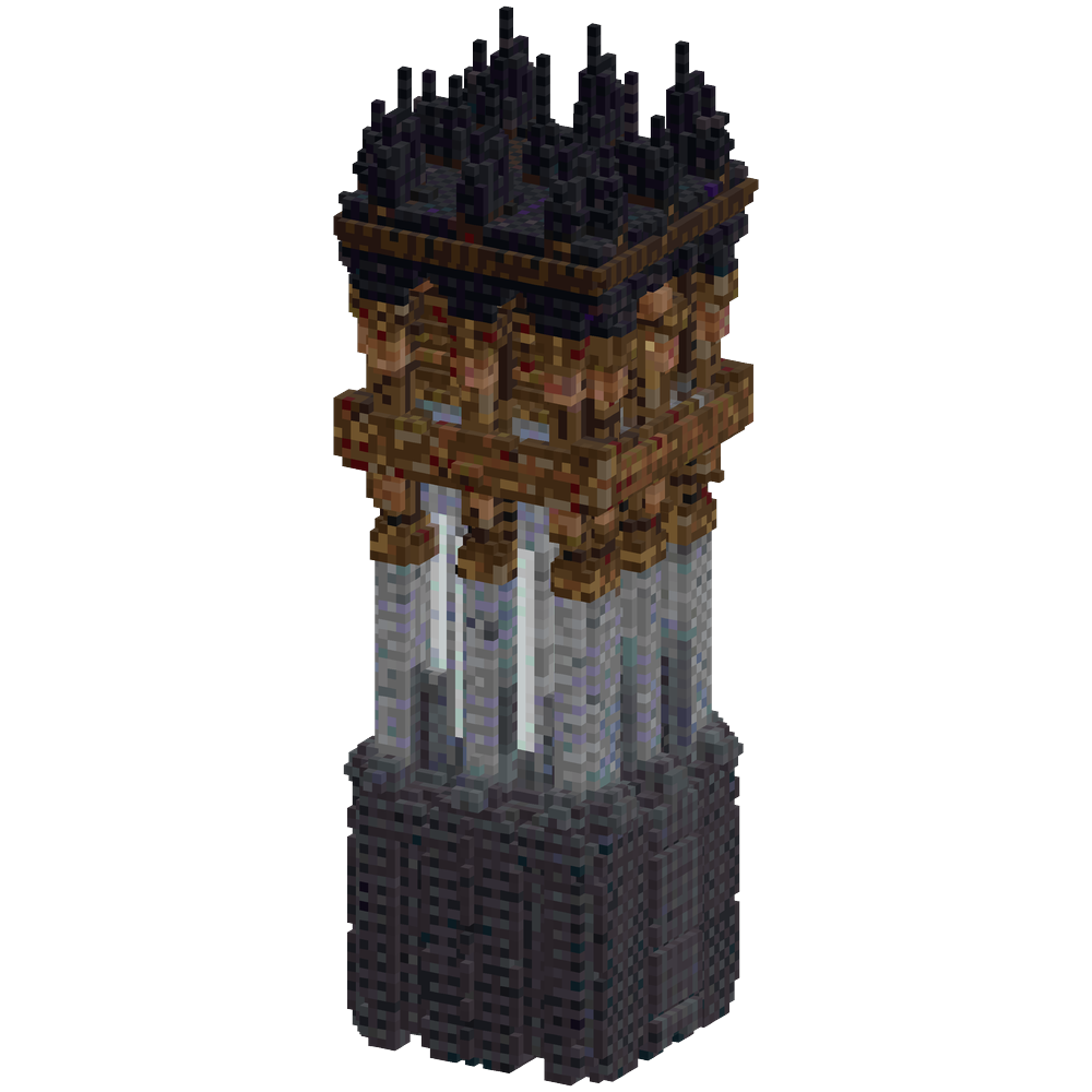i want u to copy the same tower as ... | Minecraft Build - BlockGPT