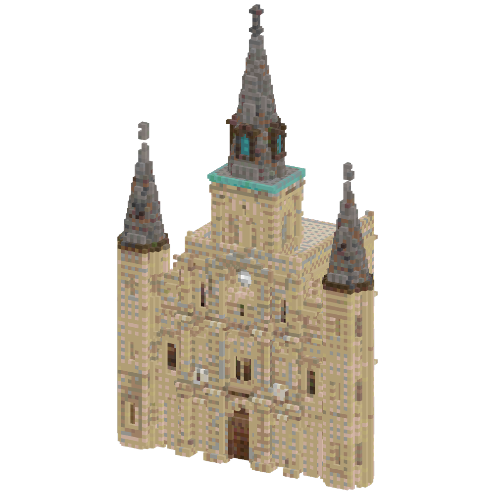 cathedral | Minecraft Build - BlockGPT