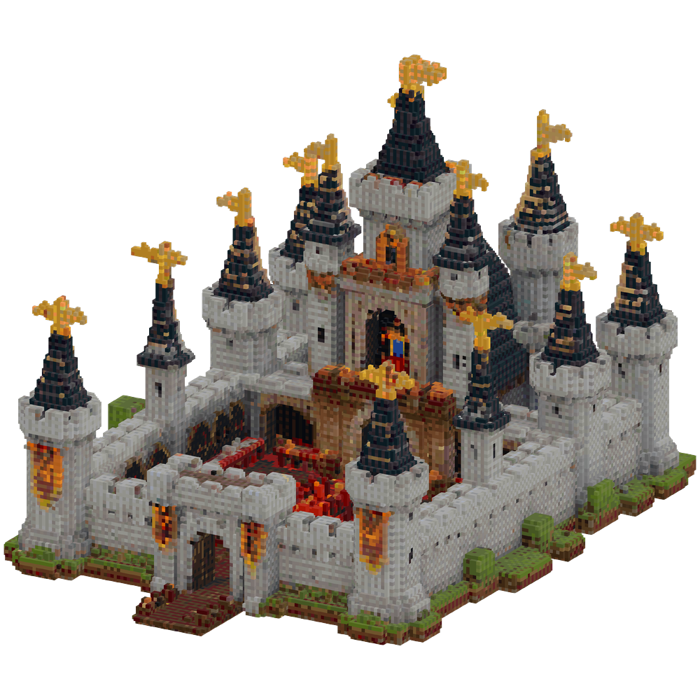 Generate a large, detailed Minecraf... | Minecraft Build - BlockGPT