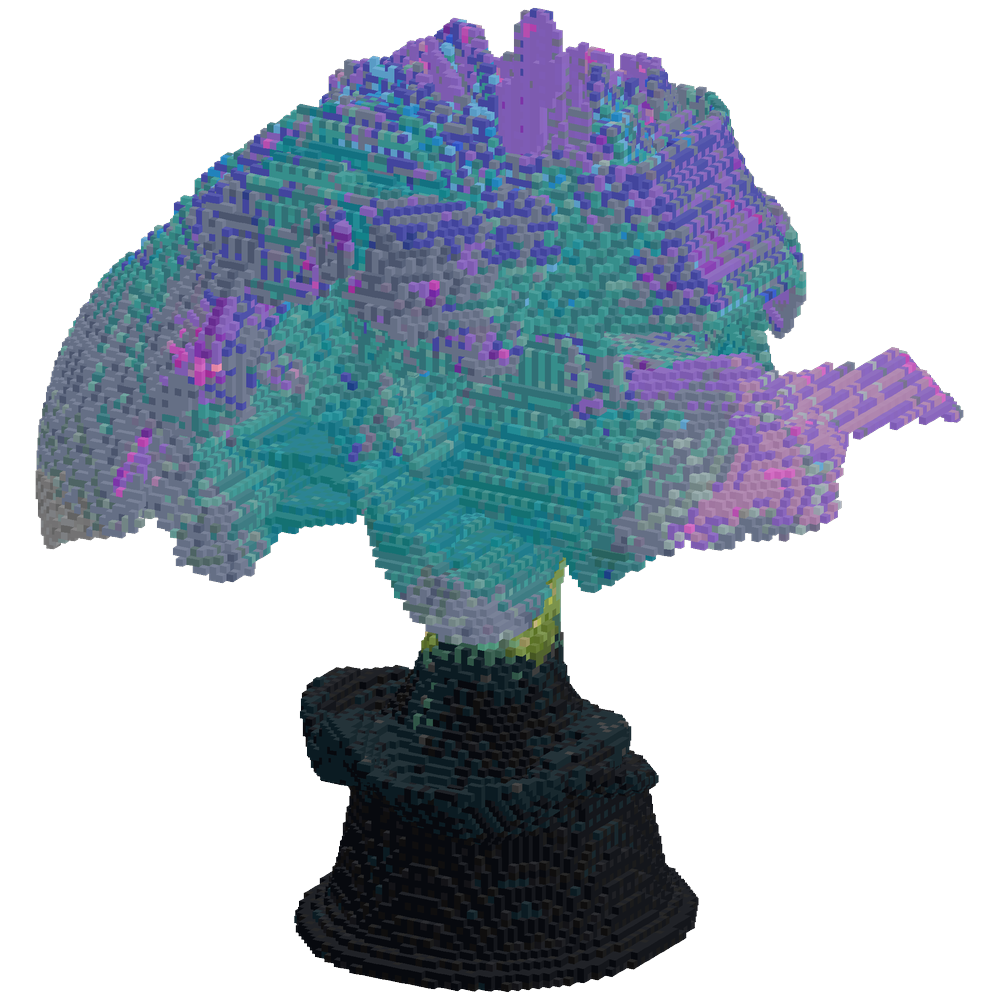Build a colossal Yggdrasil-inspired... | Minecraft Build - BlockGPT