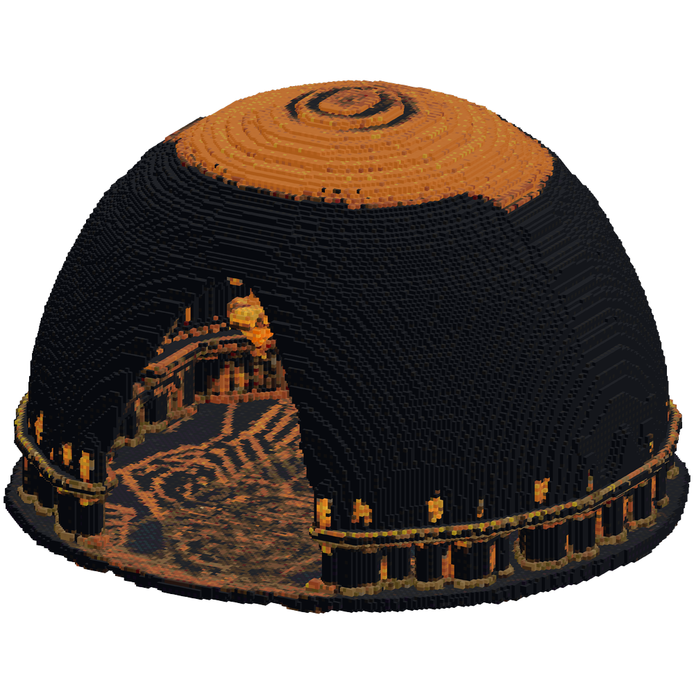 A small, compact Minecraft Boss Alt... | Minecraft Build - BlockGPT