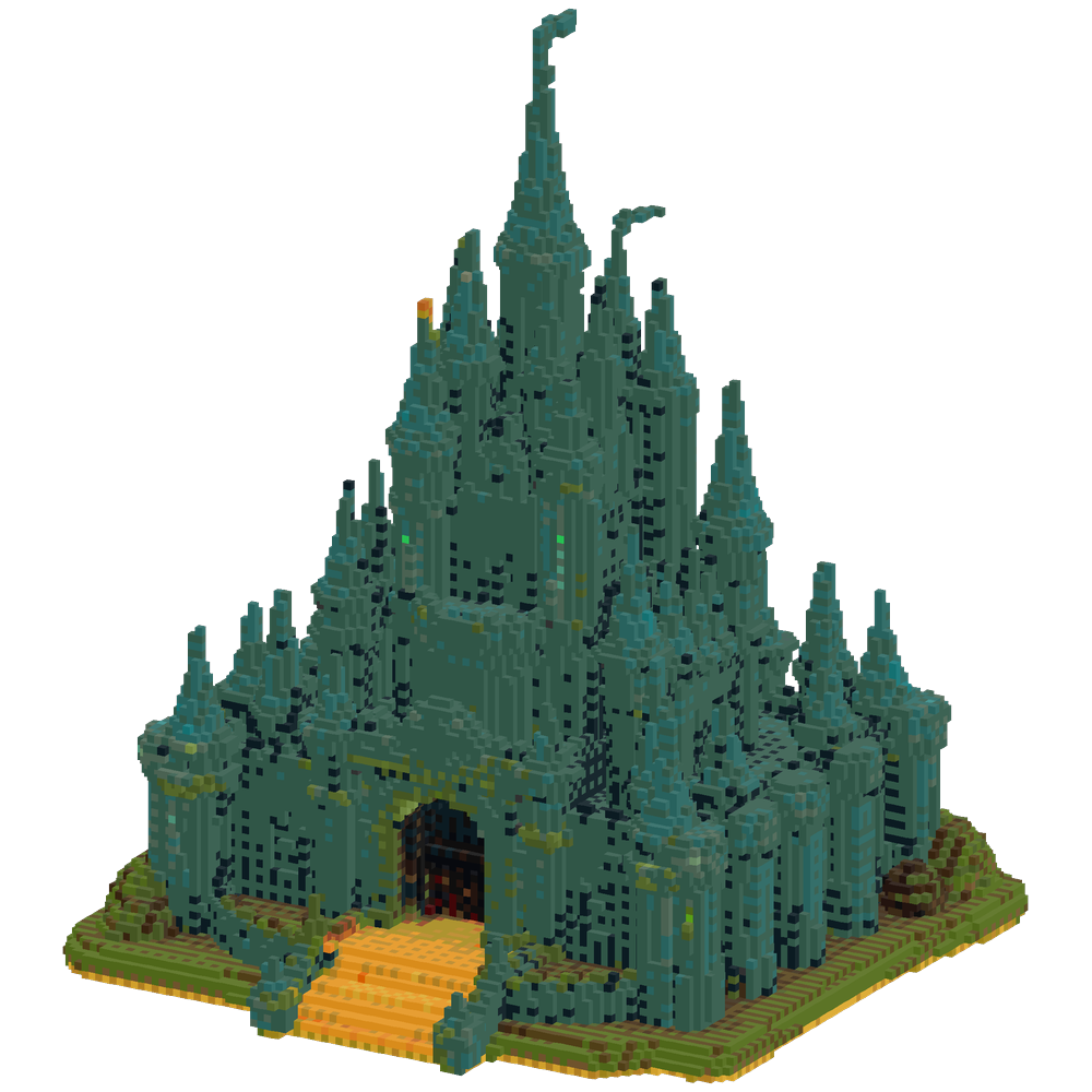 Create a 1:1 scale architectural ma... | Minecraft Build - BlockGPT