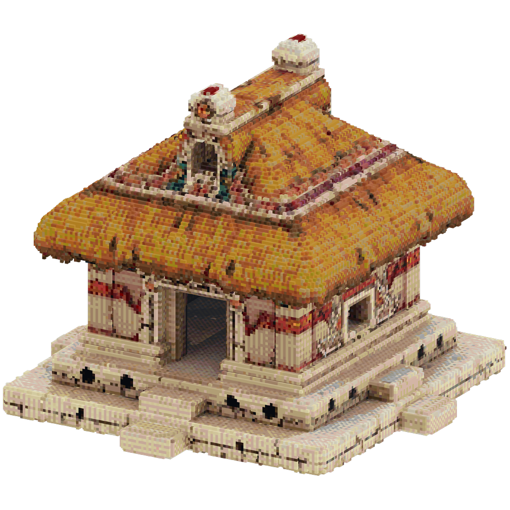 A small pre-Hispanic Mexica temple ... | Minecraft Build - BlockGPT